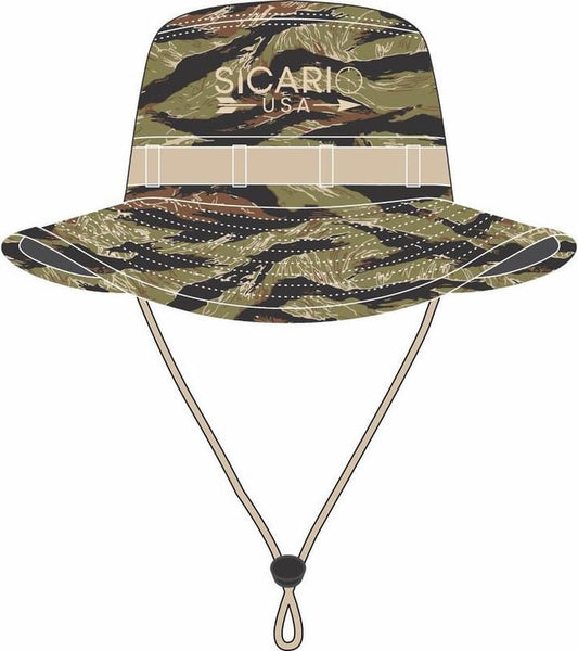 Sicario USA Tiger Camo Boonie Bucket Sun Hat