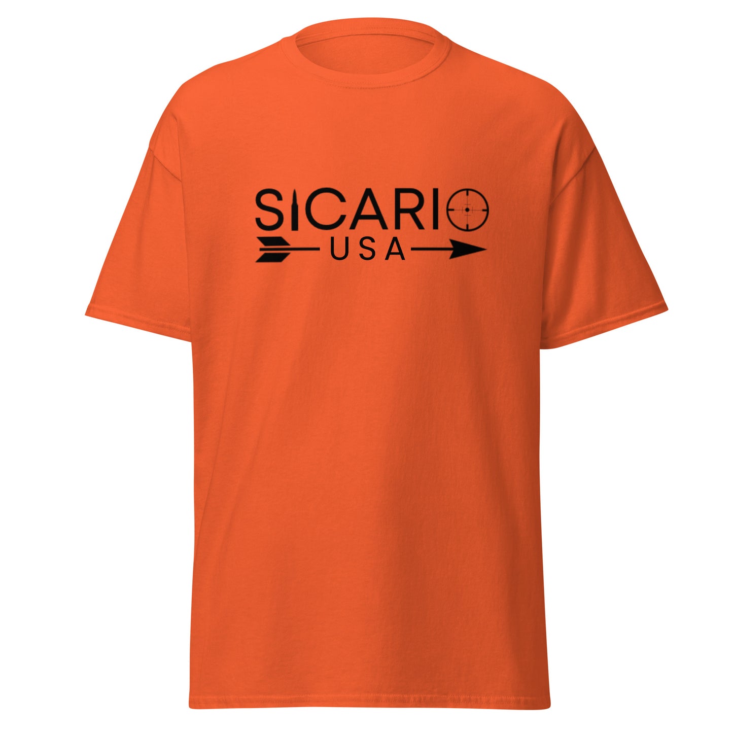 Sicario USA Men's classic tee Orange