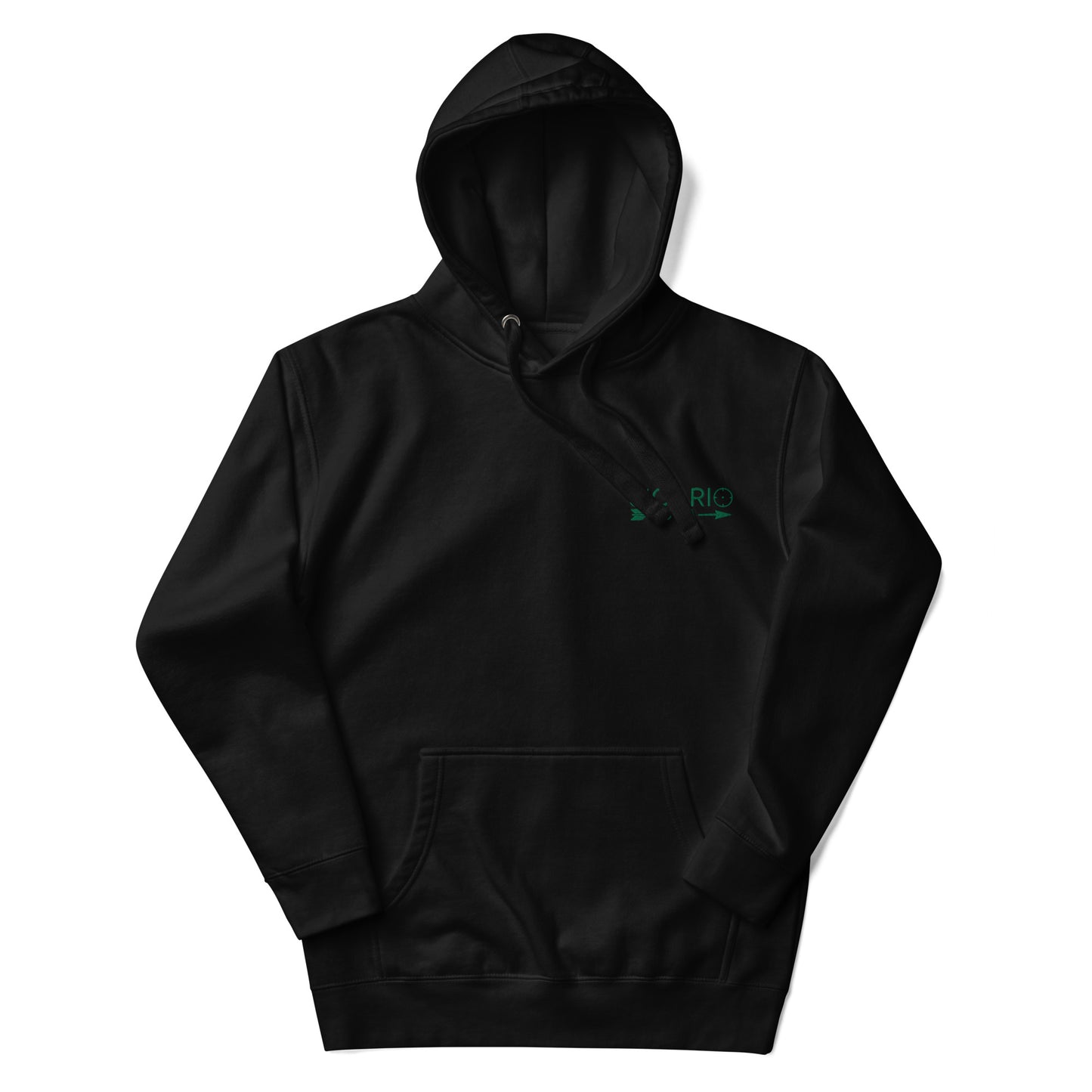 Sicario USA Black w Green Unisex Hoodie