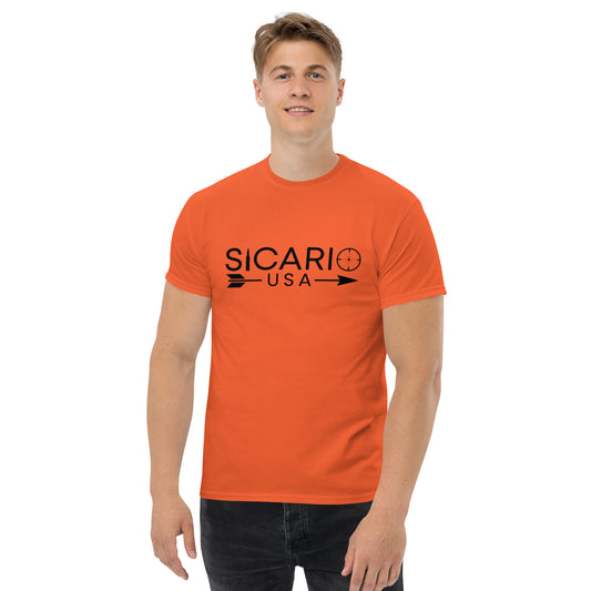 Sicario USA Men's classic tee Orange