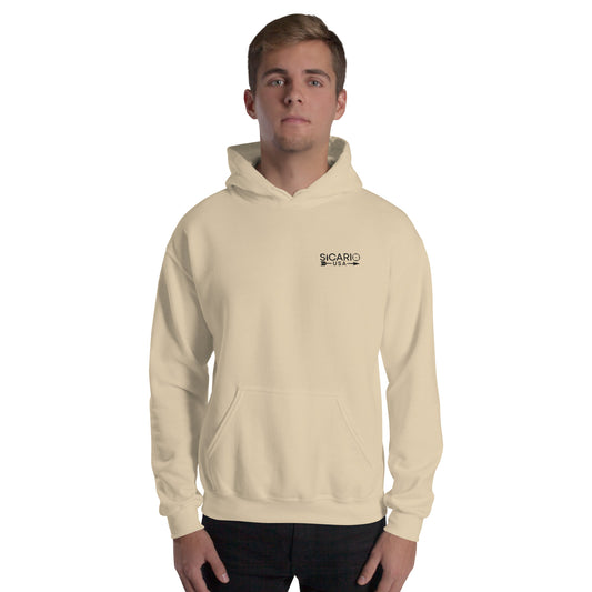Sicario USA Tan Unisex Hoodie